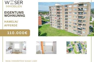 Wohnung kaufen in 31789 Hameln, Provisionsfrei ! Moderne 4 - Zimmer Eigentumswohnung mit Stellplatz und Fahrstuhl in Hameln/ Afferde