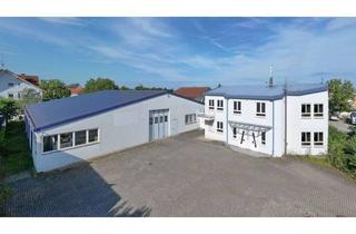 Gewerbeimmobilie kaufen in 79427 Eschbach, Großzügige Gewerbehalle mit Büro- und Wohngebäude und Nähe zum Gewerbepark Breisgau