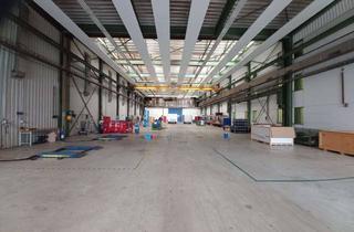 Gewerbeimmobilie mieten in 78187 Geisingen, Industriehalle 1250qm 10m Höhe, Zentral-Heizung Rolltor, 78187 Geisingen