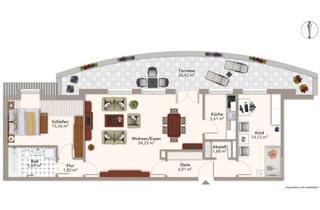 Wohnung mieten in Ahornring 2/1, 04626 Schmölln, Drei-Raum-DG-Whg. mit großer Dachterrasse (ME44)