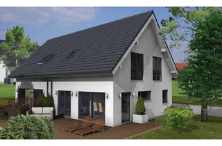 Doppelhaushälfte kaufen in 86559 Adelzhausen, Null-Energie-Doppelhaushälfte auf schönem Grundstück