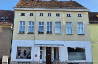 Haus kaufen in 15907 Lübben, Wohn- und Geschäftshaus mit 5 Gewerbe- und 5 Wohneinheiten in der Lübbener Altstadt