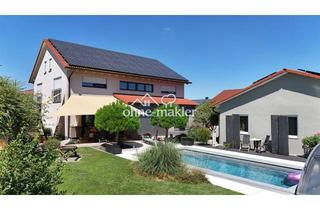 Einfamilienhaus kaufen in 84180 Loiching, Exklusives Einfamilienhaus mit Büro- und Werkstattgebäude, Pool & Grilllounge