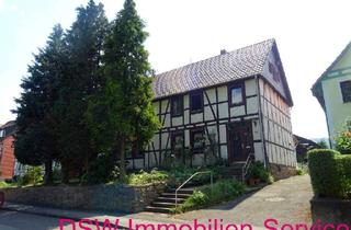 Haus kaufen in 34359 Reinhardshagen, Fachwerkhaus mit Scheune und großem Grundstück!