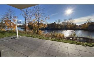 Wohnung kaufen in 21502 Geesthacht, Erdgeschosswohnung mit herrlicher Sonnenterrasse - direkt an der Elbe!