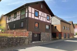 Haus kaufen in 36399 Freiensteinau, Ideal für Wohnen und Gewerbe - Wohnhaus mit ehemaligem Laden- und Werkstattgebäude in Freiensteinau
