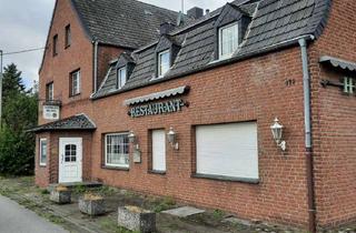 Gewerbeimmobilie kaufen in Weseler Str. 179, 47661 Issum, Immokonzept-Niederrhein: 18000 m² !, Restaurant u. Hotel, 10 Zimmer, 5 Wohnungen, 600m² Wohnfläche