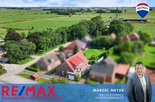 Haus kaufen in Weideneck, 26736 Krummhörn, Zwei Wohnungen unter einem Dach in der Krummhörn. Zweifamilien- oder Mehrgenerationenhaus