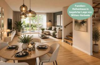 Reihenhaus kaufen in Hedwig-Kracht-Weg 15, 58456 Witten, Einziehen & Wohlfühlen: Modernes Stadthaus mit Garten in Witten-Herbede