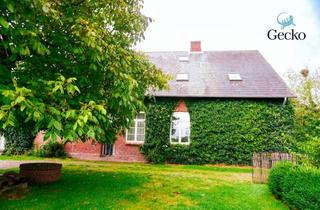 Haus kaufen in 25852 Bordelum, Einzigartiges Landhaus in Alleinlage – Ehemalige Schule mit Gästehaus inmitten der Natur