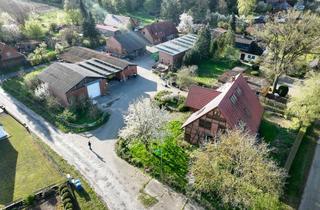 Haus kaufen in 29499 Zernien, Fachwerkhaus und weitere Gebäude für Wohnen und Arbeiten in ruhiger Dorflage zu verkaufen!