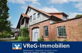 Haus kaufen in 25578 Dägeling, Spezialobjekt mit viel Liebe zum Detail - Zwei Wohneinheiten und Halle für Individualisten