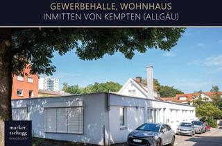 Gewerbeimmobilie kaufen in 87439 Innenstadt, Gewerbehalle und Wohnhaus mit vielfältigen Nutzungsmöglichkeiten