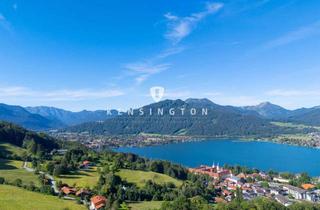Haus kaufen in 83684 Tegernsee, Kensington-Exklusiv-Zweifamilienhaus am Tegernsee mit Panoramablick und Gestaltungspotenzial