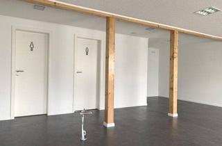 Gastronomiebetrieb mieten in 95028 Hof, Ideal als Imbiss, Café oder Bar: Sofort bezugsbereite Gewerbefläche in direkter Bahnhofsnähe (ca. 97 m²) mit kleiner Terrasse