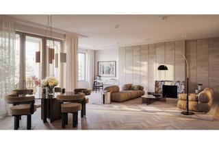 Wohnung kaufen in Knesebeckstraße 10, 10623 Charlottenburg, Unvergängliche Eleganz: 2-3 Schlafzimmer Suite mit Kamin und Loggia