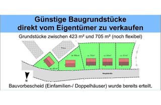 Grundstück zu kaufen in Hauptstraße, 09600 Weißenborn, beplante Grundstücke für Doppelhäuser - Eigennutzer oder Anleger zum Verkauf