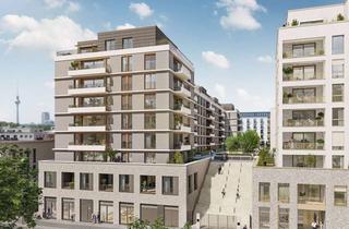Wohnung kaufen in Pufendorfstraße, 10249 Friedrichshain, Ihr neues Zuhause direkt am Volkspark: 4-Zimmer-Neubauwohnung mit 2 Bädern & Balkon