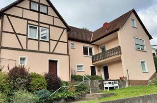 Haus kaufen in 97846 Partenstein, Freistehendes 1 FMH mit ca. 1000qm Grundstück / Bauplatz *** Sanierungsbedürftig