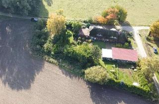 Einfamilienhaus kaufen in 18574 Garz, Reetgedecktes Landhaus inmitten der Natur mit Blick auf das Wasser!