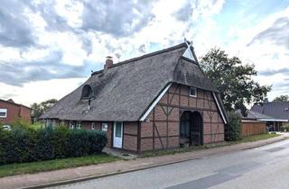 Anlageobjekt in 21395 Tespe, Grundbuch statt Sparbuch! 5,5 % Rendite: Historisches Reetdachhaus am Elbufer (vermietet)