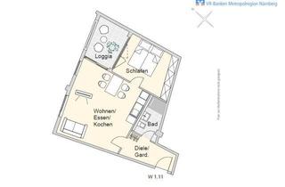 Wohnung kaufen in Merianstr. 32 + 32a, 90409 Nürnberg, Ansprechende Wohnanlage im Nürnberg Nord: 60 stilvolle Neubau-ETW und 10 Büroeinheiten in Stadtlage!