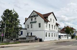 Anlageobjekt in Bahnhofstr. 32, 89537 Giengen, Zum Verkauf steht ein vermietetes Wohn- und Geschäftshaus in Giengen, ideal für Kapitalanleger.