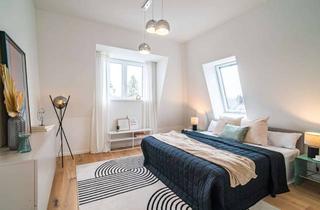 Wohnung kaufen in Groschenweg 23, 81825 Trudering, NEUBAU: Behagliche Dachgeschoss-Wohnung mit 3 Zimmern und idyllischer Loggia