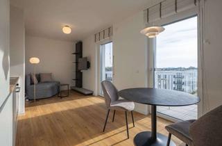 Wohnung mieten in Krampnitzer Straße 24, 14612 Falkensee, Vollmöblierte 2-Zimmer-Wohnung mit Balkon zum Erstbezug!