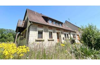 Haus kaufen in 74592 Kirchberg, RESERVIERT: Zweifamilienhaus in ruhiger Ortsrandlage