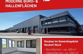Büro zu mieten in In Der Eller 18, 36119 Neuhof, Gewerbehalle mit Büro Neubau 36119 Neuhof- Nord 1 Km zur A66