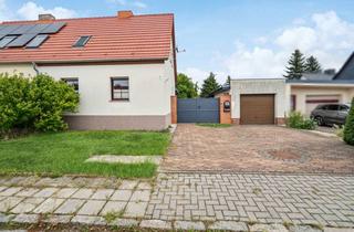 Doppelhaushälfte kaufen in Querstraße, 06785 Oranienbaum-Wörlitz, Wohnen am wunderschönen Wörlitzer Park, sofort beziehbare Doppelhaushälfte in Oranienbaum-Wörlitz