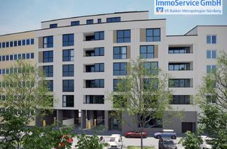 Gewerbeimmobilie kaufen in Merianstr. + 32a, 90409 Nürnberg, Ansprechende Wohnanlage im Nürnberg Nord: 60 stilvolle Neubau-ETW und 10 Büroeinheiten in Stadtlage!