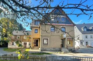 Haus kaufen in Dreirosengasse 16, 08297 Zwönitz, Großes Zweifamilienhaus mit Gewerbefläche, vielfältige Verwendung möglich