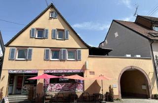 Haus kaufen in 79356 Eichstetten am Kaiserstuhl, Wohn- und Geschäftshaus mit gutlaufendem Kebap-/Pizza Imbiss – nach Absprache Verfügbar