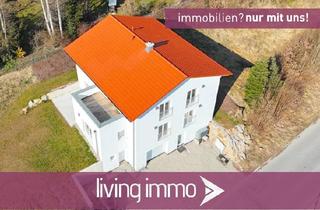 Wohnung kaufen in 94152 Neuhaus, Gelegenheit in Vornbach: Stilvolle Dachgeschosswohnung mit Dachterrasse, Garage u. Wärmepumpe
