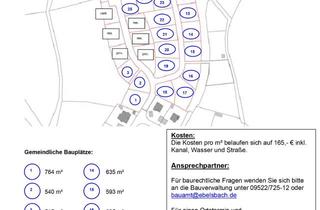 Grundstück zu kaufen in Bgm.-Schlee-Straße 12, 96188 Stettfeld, Zu verkaufen: Grundstücke zur Wohnbebauung im Neubaugebiet "Brunnwiese II" in Stettfeld