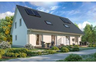Doppelhaushälfte kaufen in 25776 Rehm-Flehde-Bargen, KFW 40 Scanhaus Doppelhaushälfte bei Lunden sichern.