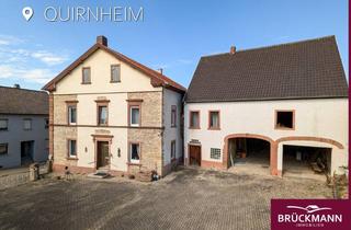 Haus kaufen in 67280 Quirnheim, Großzügiges Anwesen im Herzen von Quirnheim mit Potential für eine Bebauung in zweiter Reihe