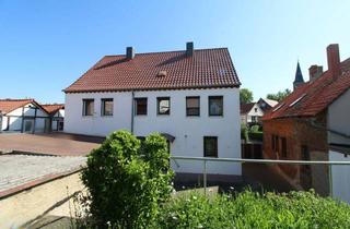 Einfamilienhaus kaufen in Straße Der Einheit, 39393 Ausleben, Potenzialstarkes EFH für bis zu 2 Familien mit Handwerkergeschick