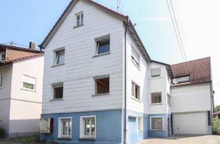 Mehrfamilienhaus kaufen in Schmiedgasse 14, 71336 Waiblingen, Mehrfamilienhaus in guter Wohngegend zum selber Verwirklichen mit großer Scheune und Dachboden