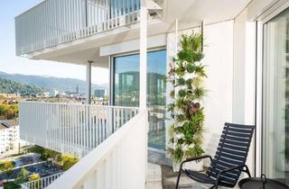 Wohnung mieten in Zollhallenstraße, 79106 Stühlinger, Wohnerlebnis auf rund 146 Quadratmetern! 3 Zimmer, 2 Balkone und Zugang zur exkl. Dachterrasse