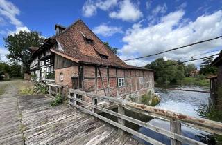 Haus kaufen in 38179 Schwülper, Großzügiges Anwesen an der Oker mit 40.000 m² Grundstück und einem Wasserkraftwerk