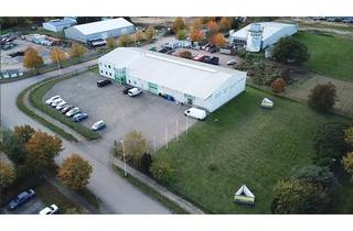 Gewerbeimmobilie mieten in Gewerbegebiet Ost 8a, 18258 Wiendorf, ca. 688 m² große Warmhalle mit 2 x 5 m Rolltoren und Außenflächen