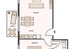 Wohnung kaufen in 50126 Bergheim, Wohnen auf einer Ebene: Moderne 2-Zimmer-Erdgeschosswohnung im Neubau