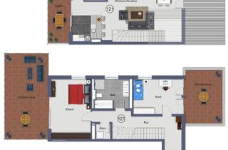 Wohnung kaufen in Hauptstr. 39, 82327 Tutzing, Traumhafte Dachterrasse, zwei Etagen