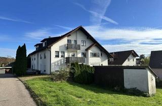 Wohnung kaufen in 71543 Wüstenrot, GROSSZÜGIGE 3-ZIMMER-OBERGESCHOSSWOHNUNG MIT BALKON UND TIEFGARAGENSTELLPLATZ