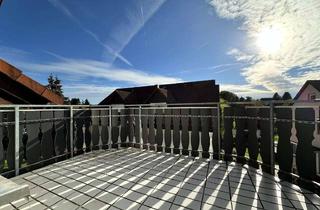 Wohnung kaufen in 71543 Wüstenrot, GERÄUMIGE 3-ZIMMER-OBERGESCHOSSWOHNUNG MIT BALKON UND TIEFGARAGENSTELLPLATZ