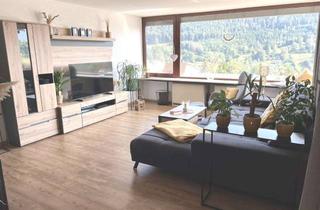 Wohnung kaufen in 72275 Alpirsbach, Traumwohnung in Aussichtslage im Schwarzwald