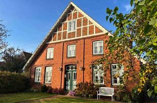 Einfamilienhaus kaufen in 21785 Neuhaus (Oste), Historisches Einfamilienhaus mit großzügigem Grundstück und Wasserzugang